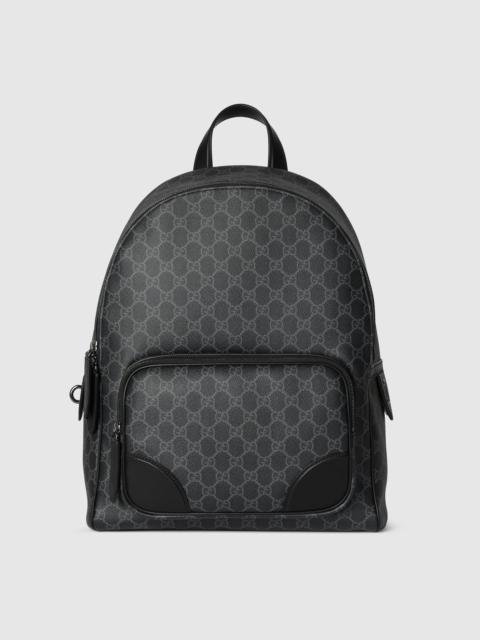 GUCCI GG Emblem medium backpack