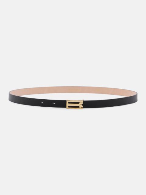 Micro Frame leather belt