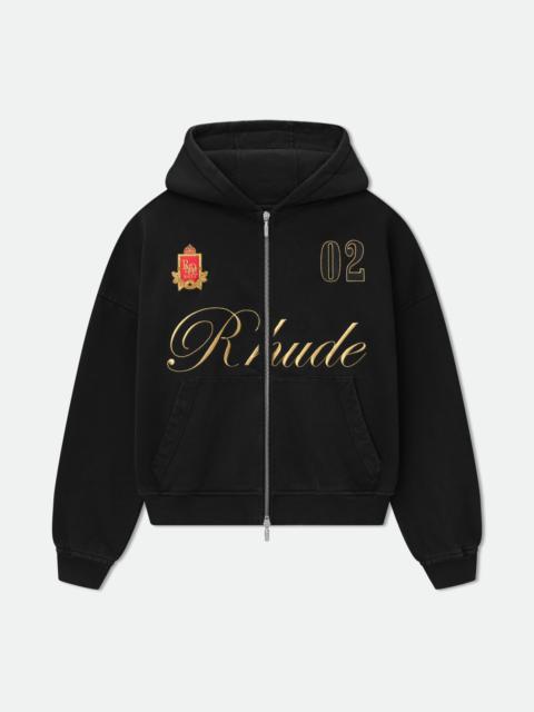 Rhude GSTAAD RHUDE ZIP UP HOODIE