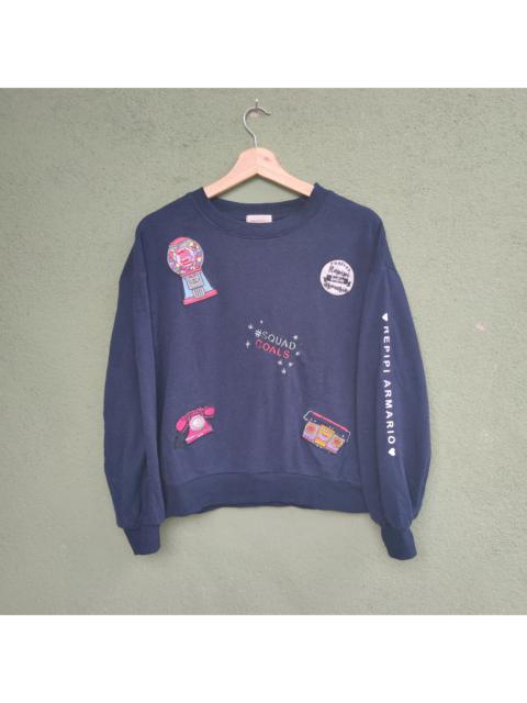 Other Designers Designer - Vintage Repipi Armario With Patch Sweatshirt Jumper