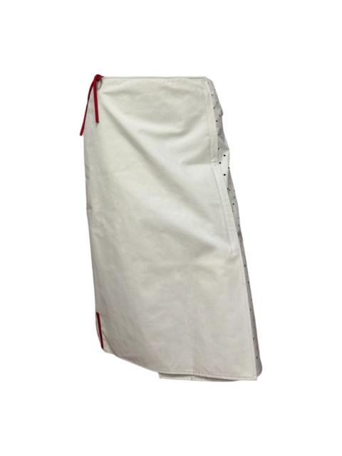 Prada PRADA Sport Spring Summer 1999 Perforated Nylon Wrap Skirt