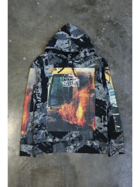 Other Designers Hood by Air - Bulldozer Fire Hoodie
