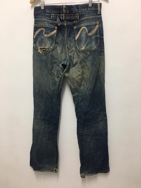 Other Designers Distressed Denim - JapaneseBrand Distressed Jeans Selvedge