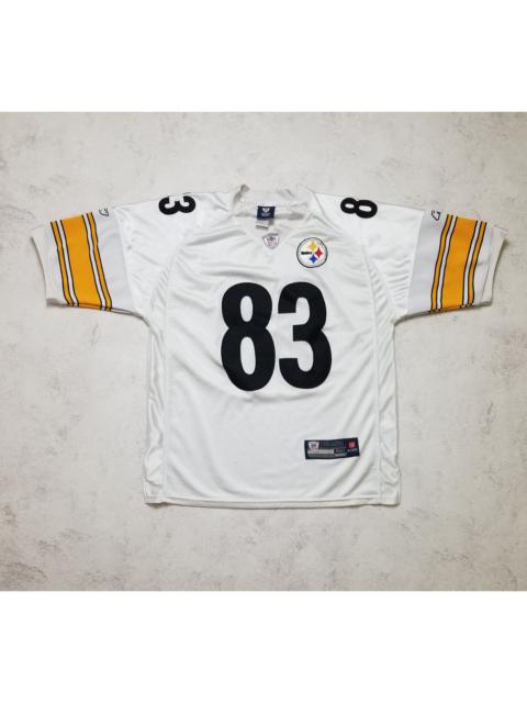 Reebok Reebok Pittsburgh Steelers #83 Miller NFL White Jersey