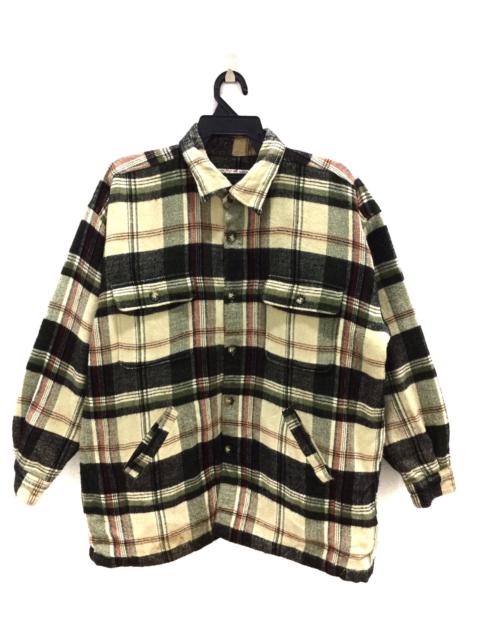 Other Designers Vintage - Vintage The May Club Chekered Plaid Tartan Button Up Jacket