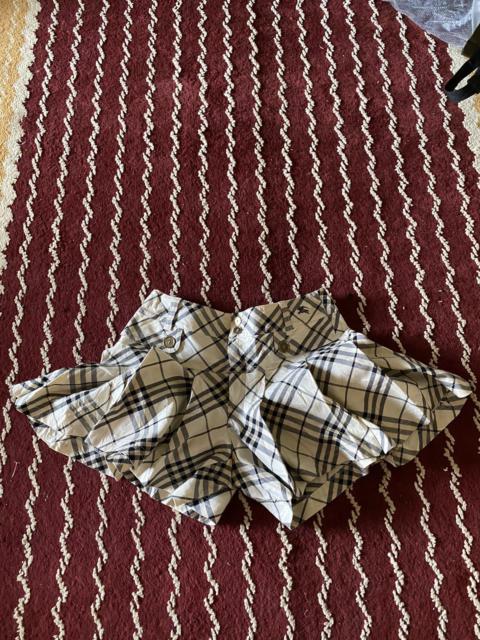 Rare Burberry checkered Short Pants