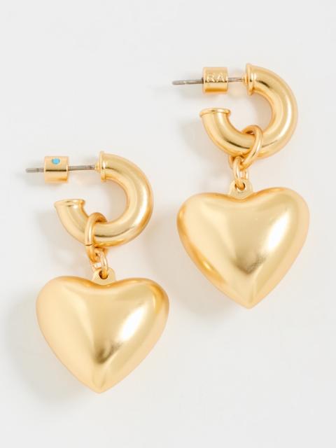 ROXANNE ASSOULIN Heart & Soul Puffy Earrings