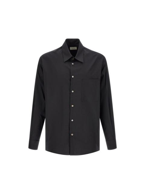 Lemaire Lemaire Black Cotton and Silk Shirt New & Authentic (Men's s