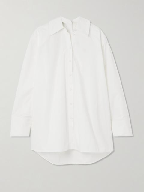 Jil Sander Oversized Cotton-poplin Shirt