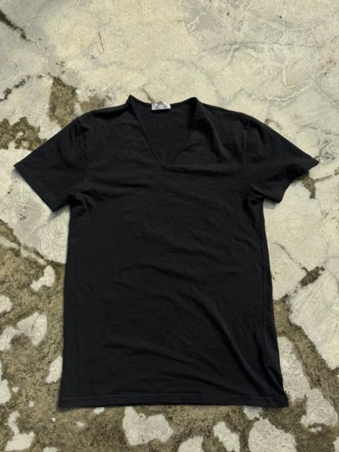 Dior Dior Resort Logo Black V-Neck T-shirt Tee