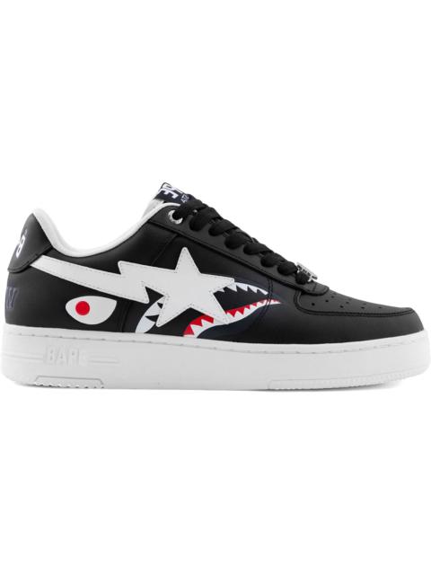 A BATHING APE® A Bathing Ape Bape Sta Low #2 Shark Black