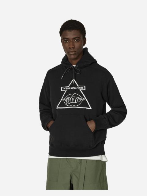 sacai Gonz The Good Vibes Tribe Hoodie Black