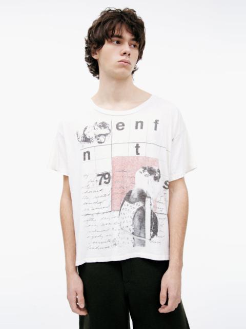 Enfants Riches Déprimés PHARMICIST'S DAUGHTER T-SHIRT (FADED WHITE)