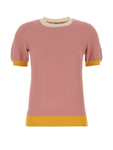 FENDI Fendi Women Pink Cotton Blend Sweater