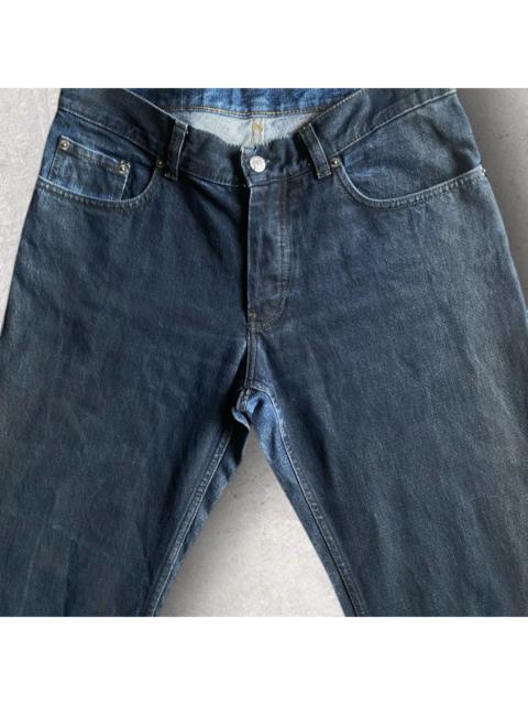 Helmut Lang Archive Coatd Denim Low Waist Contour Fit