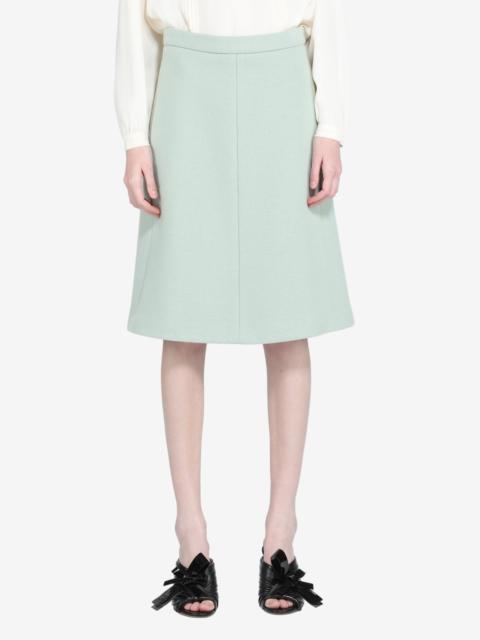 N°21 MIDI SKIRT IN WOOL CLOTH