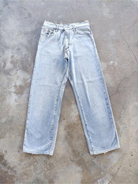 Other Designers Vintage Big John Brand Faded Distressed Denim Pants