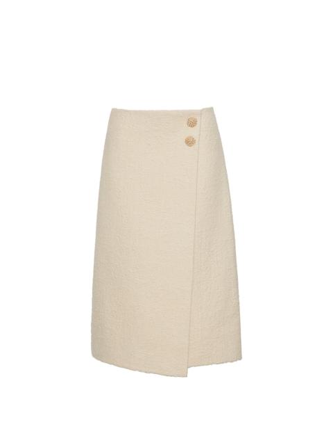 Cara Cara Luca Skirt
Italian Boucle with a Gilded Touch