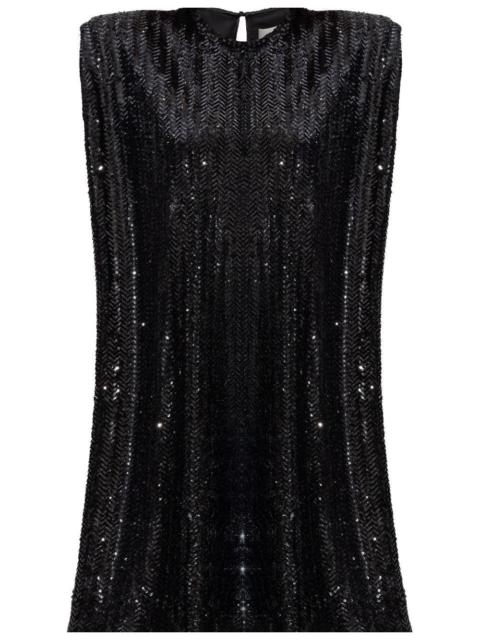 Golden Goose `Journey` Sleeveless Dress With Shoulderpads