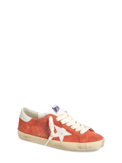 Golden Goose Golden Goose Super-Star Low Top Sneaker in Coral/Milk at Nordstrom