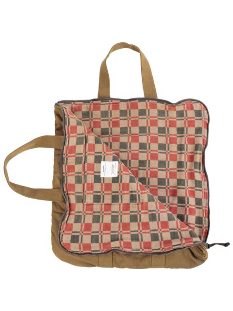 visvim BROWN SLEEPER TOTE BAG