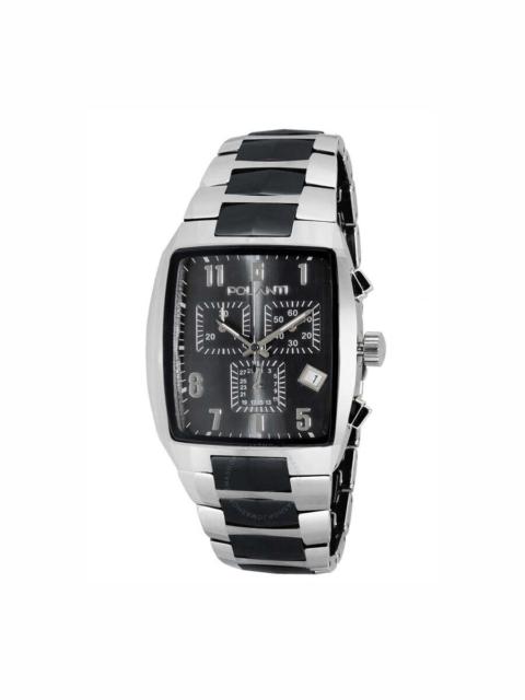 Other Designers Polanti Valor Quartz Black Dial Men's Watch PO1085-CBK