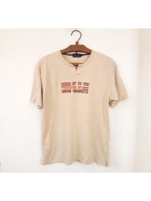 Other Designers Designer - [Last Drop] Vintage Kansai Man Embroidery Tshirt