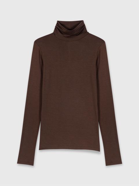 maje Roll neck T-shirt