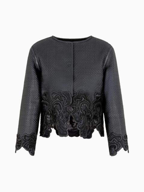 EMPORIO ARMANI LEATHER OUTERWEAR