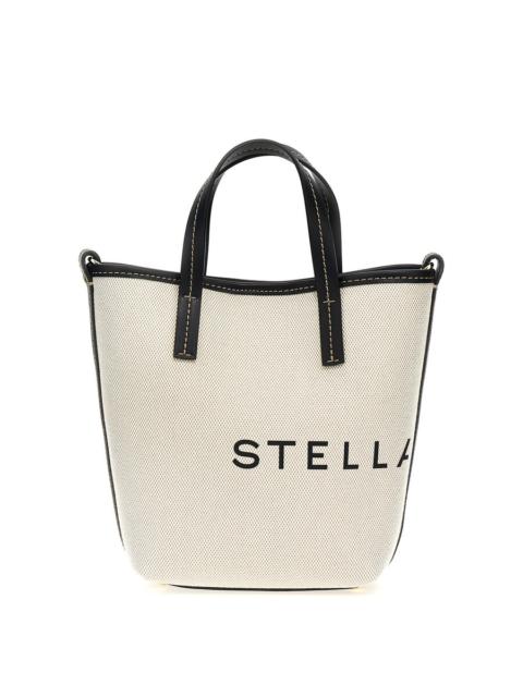 Stella McCartney Stella Mccartney Bucket Bag Eco Salt And Pepper Canvas