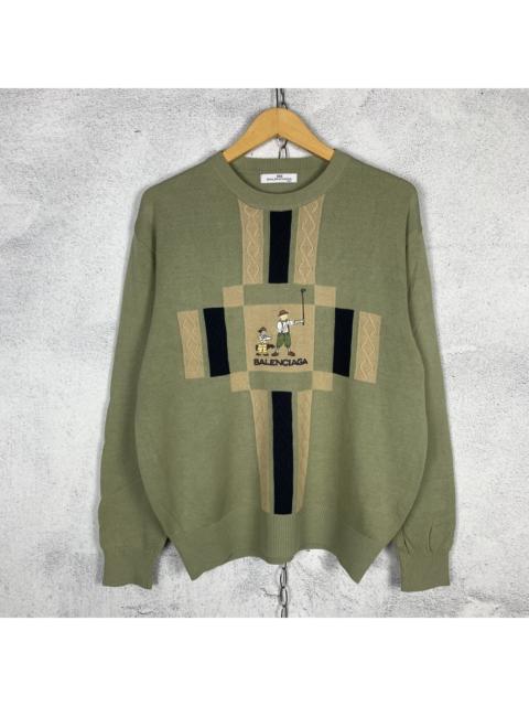 BALENCIAGA Vintage 90s Balenciaga Jumper Sweater Knit