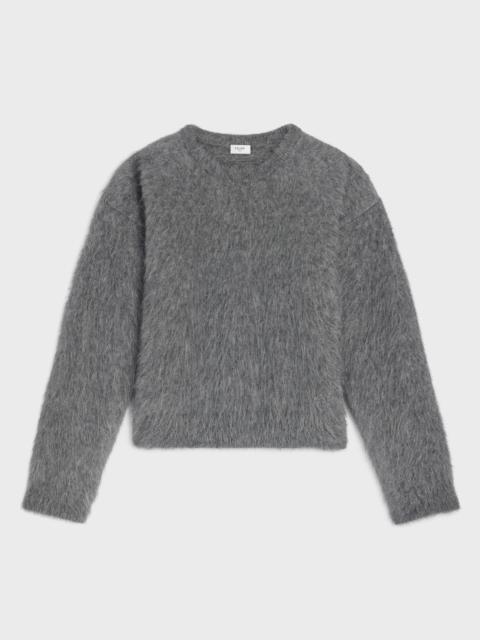 CELINE crewneck sweater IN brushed mohair