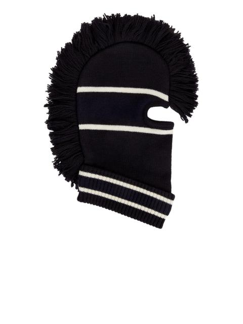 Fringe Knit Balaclava