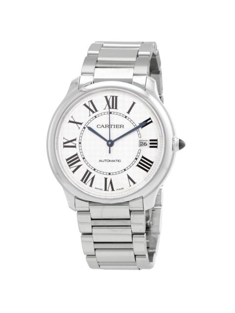 Cartier Cartier Ronde Must De Cartier Automatic Silver Dial Men's Watch WSRN0035