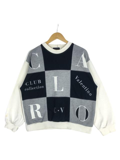 Other Designers Vintage - Vintage Carlo Valentino Colorblock Sweatshirt Crewneck