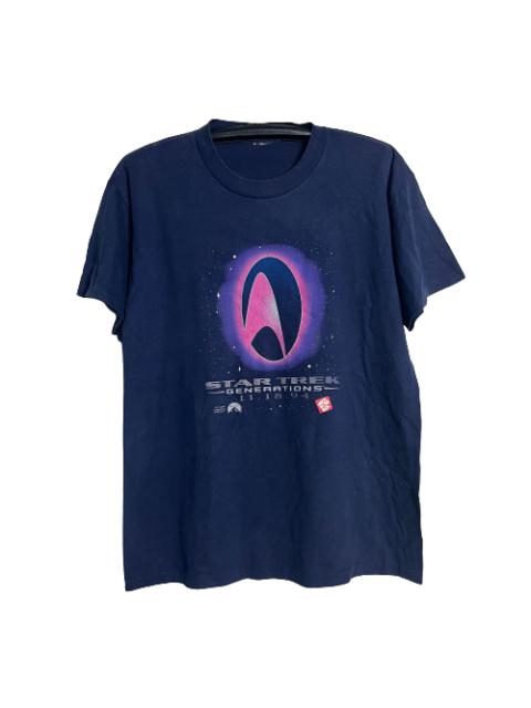 Other Designers Vintage - 🔥RARE🔥Vintage Star Trek Shirt Over Print 1994 Single Stich