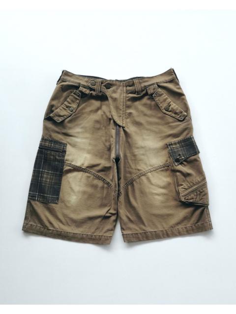 Other Designers Archival Clothing - K&J Station Cargo Jorts Shorts Biker Korean & Japanese
