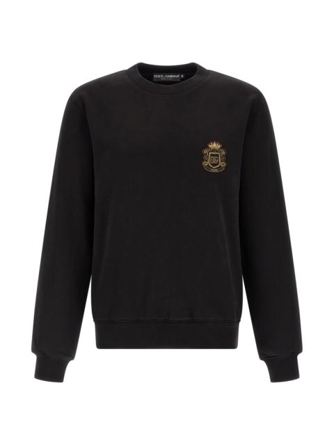 Dolce & Gabbana Heraldic patch sweatshirt