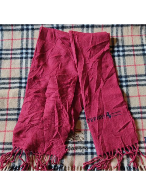 Other Designers Red Ferrari Embroidery Logo Mafla