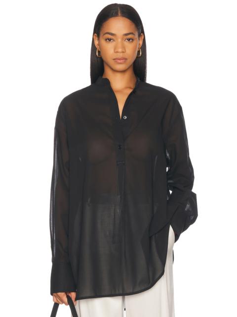 TOTEME Stand Collar Top