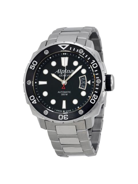 Other Designers Alpina Adventure Extreme Diver Black Dial Stainless Steel Watch 525LB4V26B