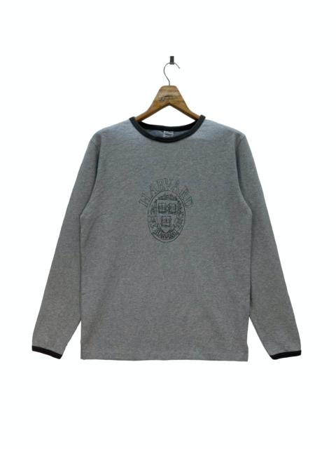 Other Designers Other - HAVARD SPORTSWEAR BIG LOGO LONG SLEEVE SHIRT #8147-206