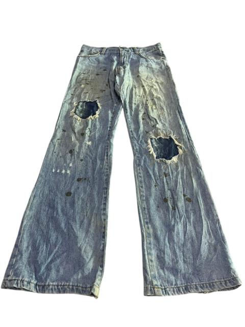 Other Designers If Six Was Nine × In The Attic × Japanese Brand - FINAL DROP💥 IN THE ATTIC PAINT SPLATTER DISTRESSED JEANS