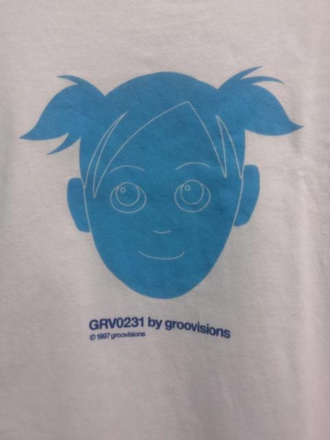 Other Designers Vintage - Vintage GRV0231 Groovisions Tee Anime Games Evangelion