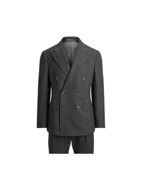 Polo Ralph Lauren PINSTRIPE-PATTERN DOUBLE-BREASTED SUIT