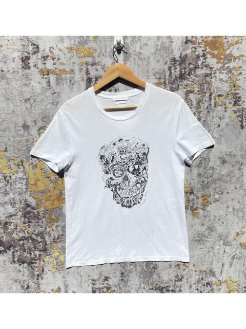 Alexander McQueen Skull Shirt British Fashion Designer