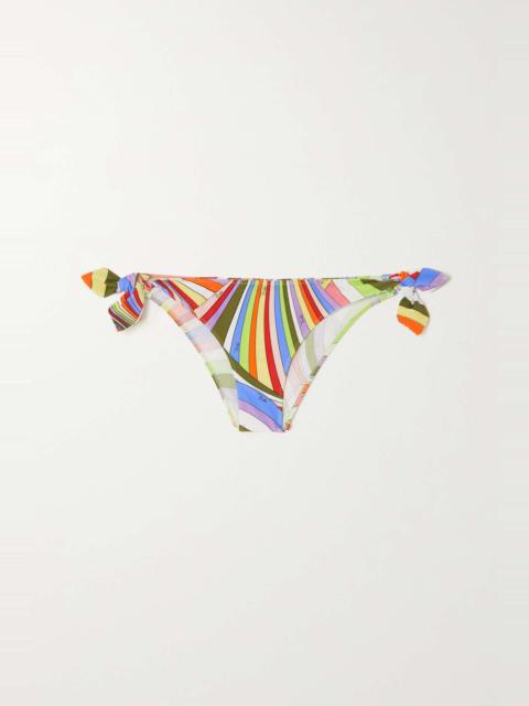 Baby Iride printed bikini briefs