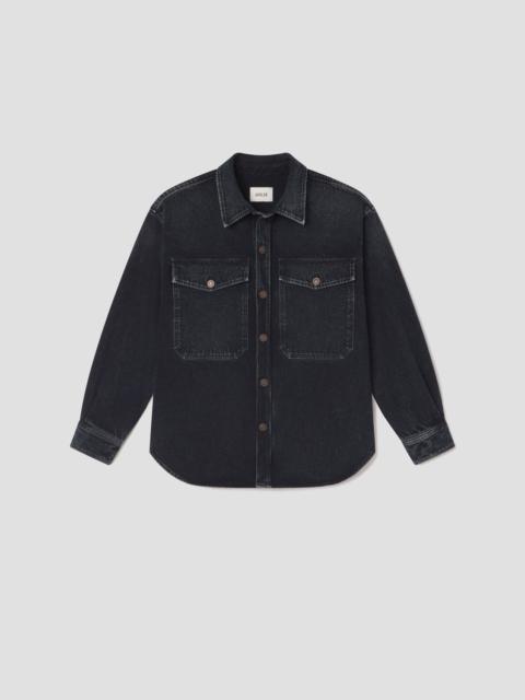 AGOLDE PARK DENIM SHIRT JACKET IN BOYD