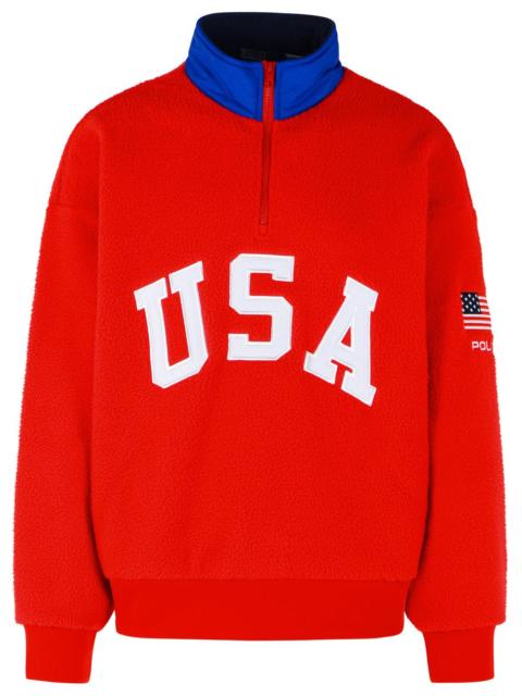 Polo Ralph Lauren Polo Ralph Lauren Red Polyester Fleece