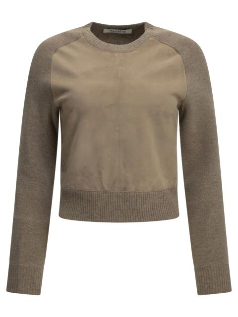 Max Mara Max Mara Wool Cashmere Crew-neck Sweater Beige